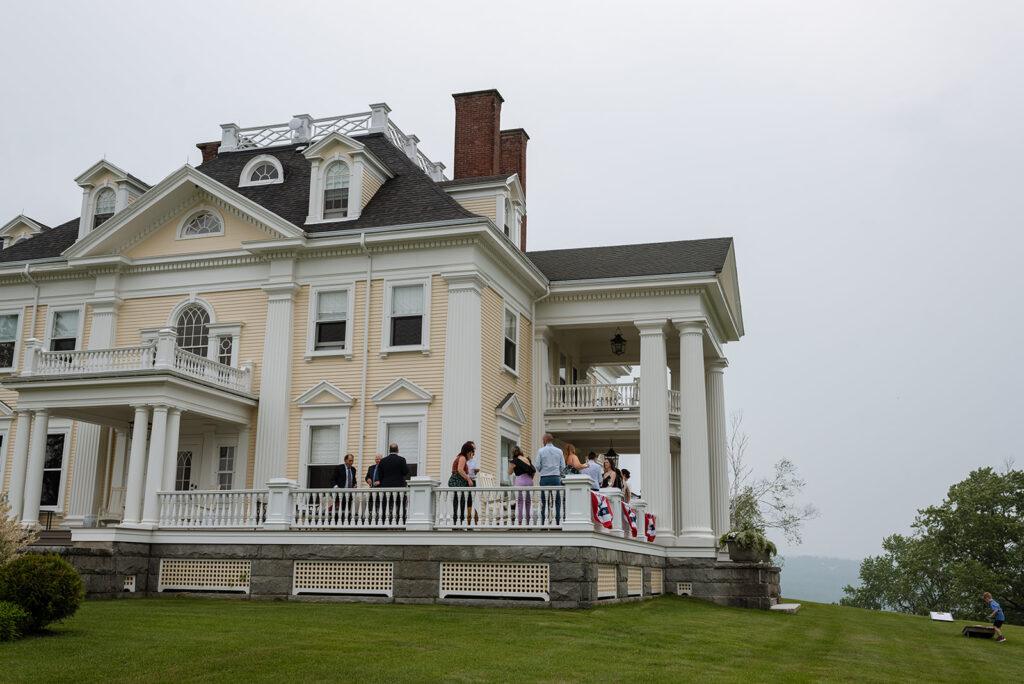 John and Melissa's Vermont Wedding at the Notch House