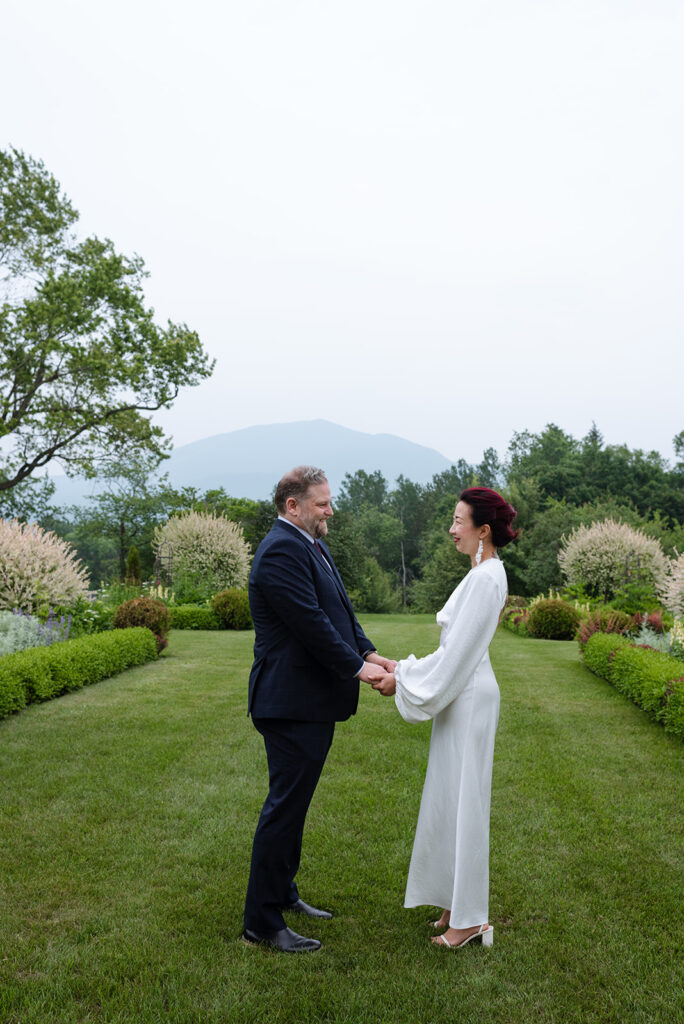 John and Melissa's Vermont Wedding at the Notch House