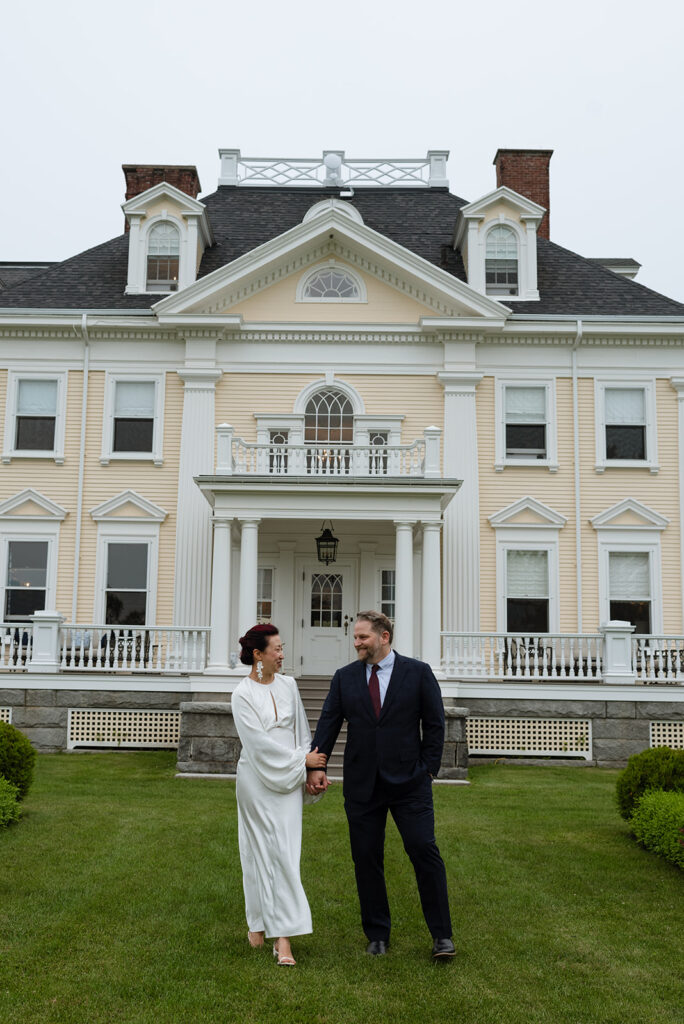 John and Melissa's Vermont Wedding at the Notch House