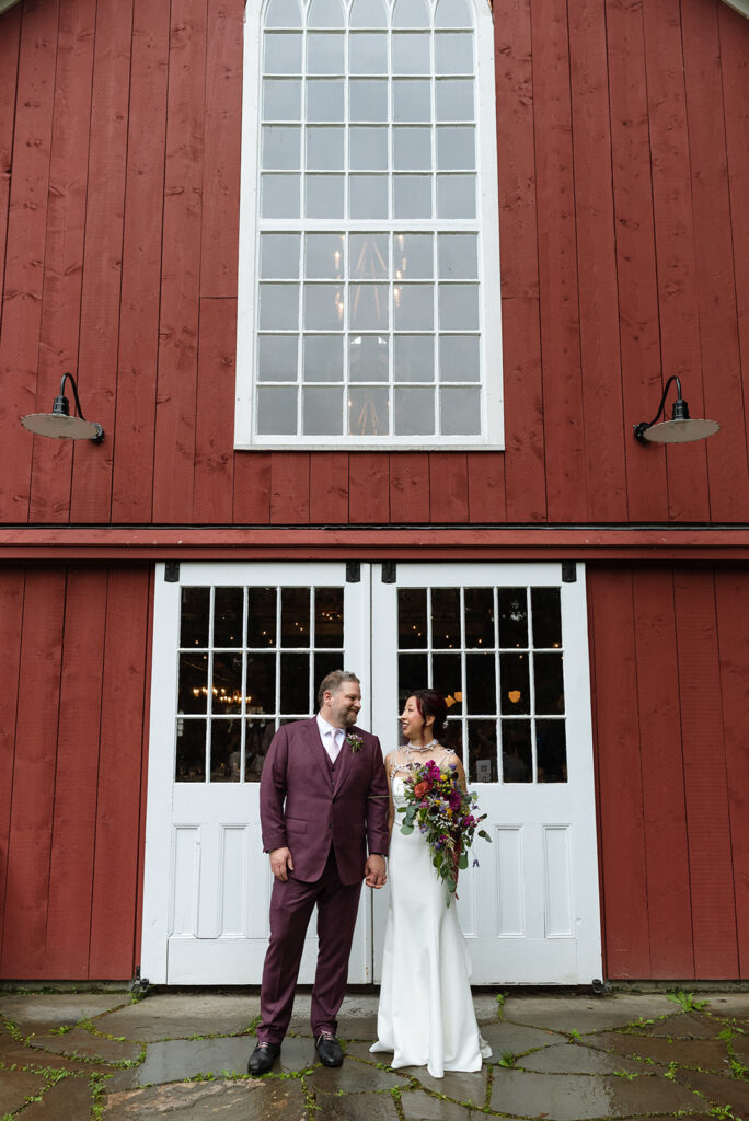 John and Melissa's Vermont Wedding at the Notch House