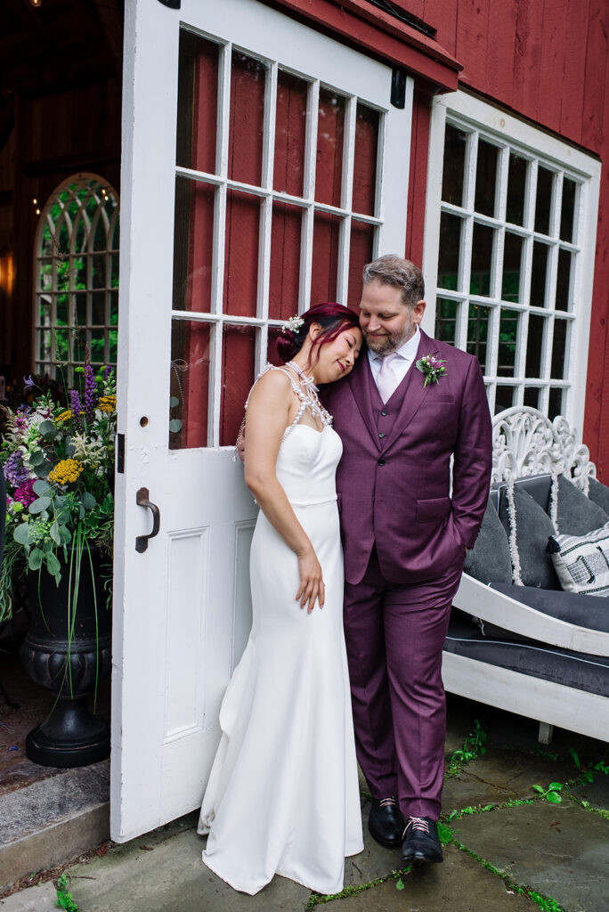 John and Melissa's Vermont Wedding at the Notch House