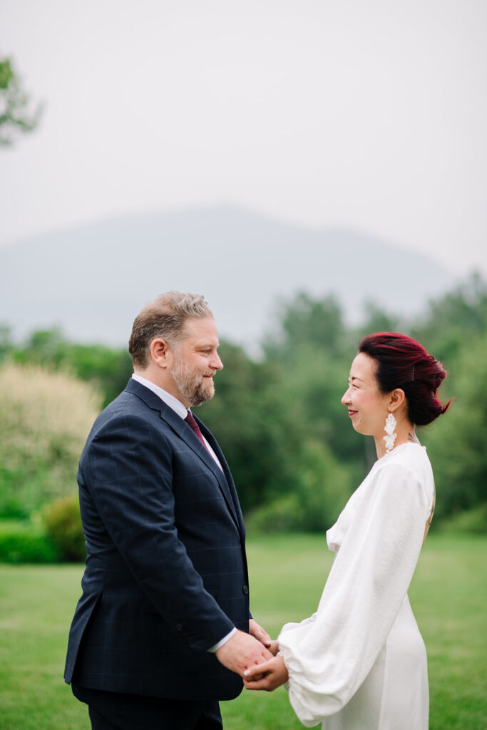 John and Melissa's Vermont Wedding at the Notch House