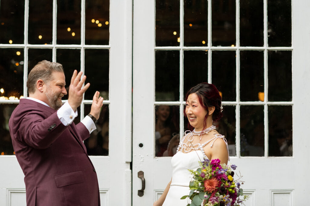 John and Melissa's Vermont Wedding at the Notch House