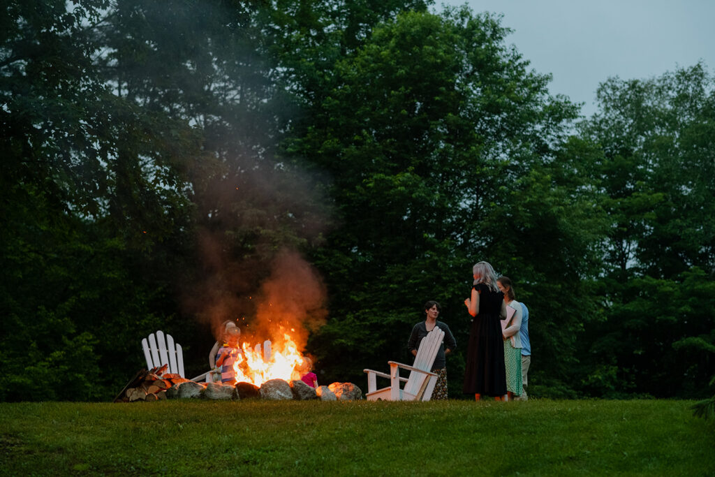 John and Melissa's Vermont Wedding at the Notch House